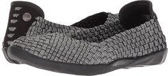 Catwalk (Black Shimmer) Women's Slip on  Shoes