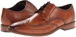 Castellano Wingtip Oxford (Saddle Tan) Men's Lace Up Wing Tip Shoes