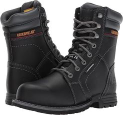 Echo Waterproof Steel Toe (Black) Women's Work Boots