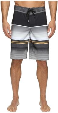 Everyday Stripe Vee 21 Boardshorts (Tarmac 1) Men's Swimwear