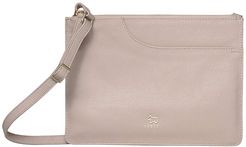 Pockets - Medium Compartment Crossbody Bag (Dove Grey) Handbags