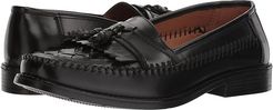 Herman Tassel Loafer (Jet Black Simulated Leather) Men's Slip-on Dress Shoes
