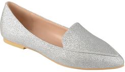 Kinley Flat (Silver) Women's Shoes