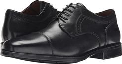 Waterproof XC4(r) Branning Cap Dress Cap Toe Oxford (Black Waterproof Calfskin) Men's Lace Up Cap Toe Shoes