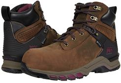 Hypercharge 6 Composite Safety Toe Waterproof (Brown Maroon) Women's Boots