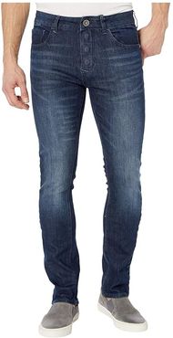 Adaptive Slim Straight Jeans w/ Magnetic and Micro Velcro(r) Closure in Vouvant Dark (Vouvant Dark) Men's Jeans