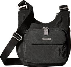 Legacy Criss Cross Bagg (Black/Sand) Cross Body Handbags