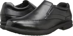 Sanford Slip Resistant Bicycle Toe Work Slip-On (Black) Men's Slip on  Shoes