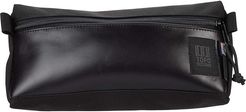 Travel Kit Leather (Ballistic Black/Black Leather) Bags