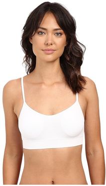 Modern Micro Crop Bra (White 1) Women's Bra