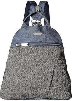 Anti Theft Convertible Backpack (Steel Blue Antitheft) Backpack Bags