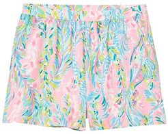 Ygritte Shorts (Toddler/Little Kids/Big Kids) (Multi Unicorn Of The Sea) Girl's Shorts