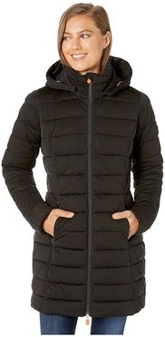 Sold 9 Puffer Coat with Detachable Hoodie (Black) Women's Clothing