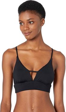 Sol Searchers V Cami Top (Black Pebble) Women's Swimwear