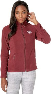 Texas AM Aggies CLG Give and Go II Full Zip Fleece Jacket (Deep Maroon) Women's Fleece