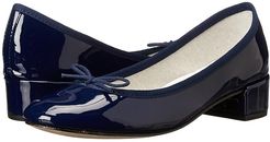 Camille (Patent Navy) Women's 1-2 inch heel Shoes