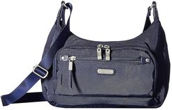 New Classic RFID Everyday Traveler Bagg (Navy) Handbags