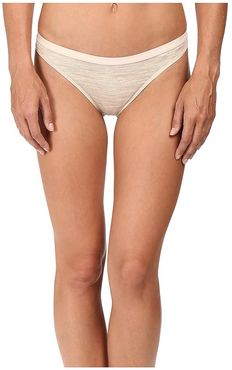 Siren Merino Thong (Fawn Heather/Fawn Heather) Women's Underwear