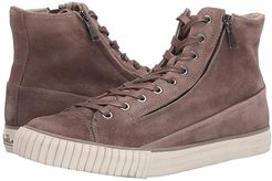 Vulcanized Washed Suede Double Zip Mid (Light Brown) Men's  Shoes