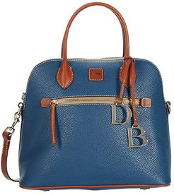 Pebble Large Domed Satchel (Jeans) Handbags