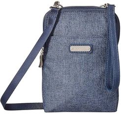 New Classic Take Two RFID Bryant Crossbody (Steel Blue) Handbags