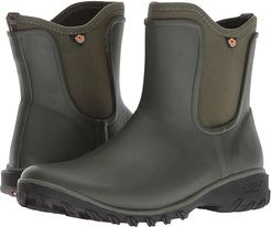 Sauvie Solid Slip-On Boot (Sage) Women's Rain Boots