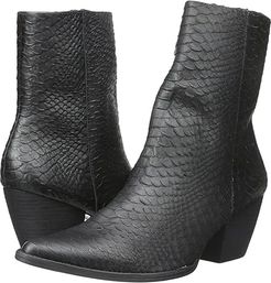 Caty (Black) Women's Zip Boots