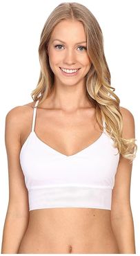 Lavish Bra (White Glossy/White) Women's Bra