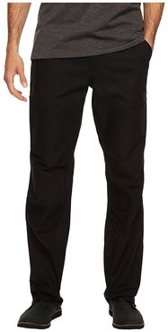 GridFlex Canvas Work Pants (Jet Black) Men's Casual Pants