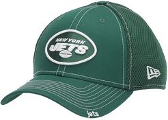 NFL NEO 39THIRTY Flex Fit Cap - New York Jets (Green) Baseball Caps