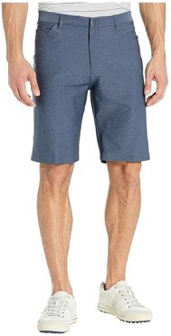 Ultimate Heather Five-Pocket Shorts (Collegiate Navy) Men's Shorts