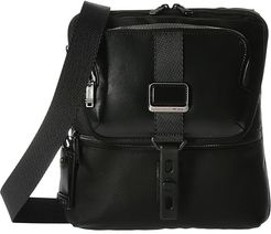 Alpha Bravo Arnold Zip Flap (Black) Messenger Bags