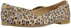 Julie (Desert Tan Leopard Print Suede) Women's Shoes