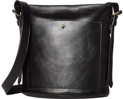Classic Transport Bucket Bag (True Black) Handbags