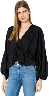 Elouise Blouse (Black) Women's Clothing