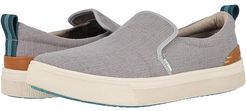 TRVL LITE Slip-On (Drizzle Grey Heritage Canvas) Men's Slip on  Shoes