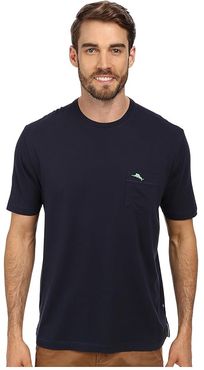 New Bali Skyline T-Shirt (Blue Note) Men's Short Sleeve Pullover