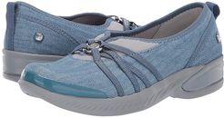 Niche (Washed Denim Fabric) Women's Slip on  Shoes