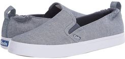Darcy Slip-On Chambray (Blue) Women's Shoes