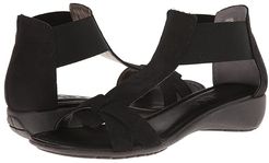 Band Together (Black Nubuck) Women's Sandals