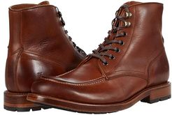 Bowery Moc Lace-Up (Caramel Antique Pull Up) Men's Shoes