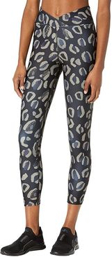 Leopard Veronica Leggings (Black Leopard) Women's Casual Pants