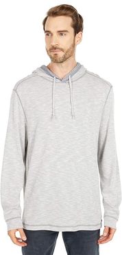 Barrier Beach Reversible Hoodie (Coal) Men's Clothing