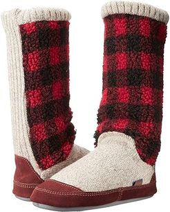 Slouch Boot (Buffalo Check) Women's Slippers