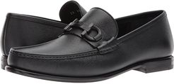 Crown Bit Loafer (Nero) Men's Slip-on Dress Shoes