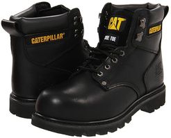 2nd Shift Steel Toe (Black Full Grain) Men's Work Boots