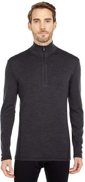 Merino 250 Base Layer 1/4 Zip (Charcoal Heather) Men's Sweater