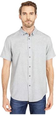 All Day Short Sleeve Woven (Light Grey) Men's Clothing