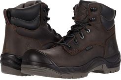 Worksmart 6 Composite Toe Waterproof (Brown) Men's Shoes
