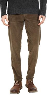 Slim Comfort-Cooper Cord Pants (Covert Green) Men's Casual Pants
